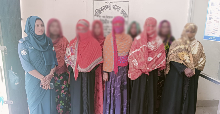 মেহেরপুরে জামায়াতের ৮ নারী কর্মী গ্রেফতার
