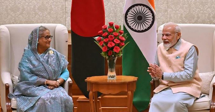 Hasina, Modi agree to strengthen Dhaka-Delhi relationship further