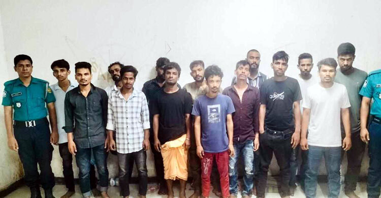 মোহাম্মদপুরে বিশেষ অভিযানে গ্রেফতার ১৬