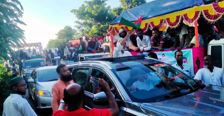 বিএনপির রোডমার্চ, ময়মনসিংহে যানজট-ভোগান্তি