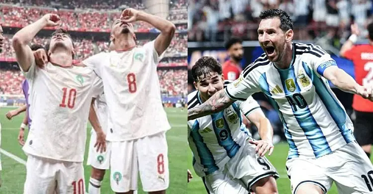 ইউরোপকে আটকানোর দায়িত্ব এখন আর্জেন্টিনা ও মরক্কোর কাঁধে