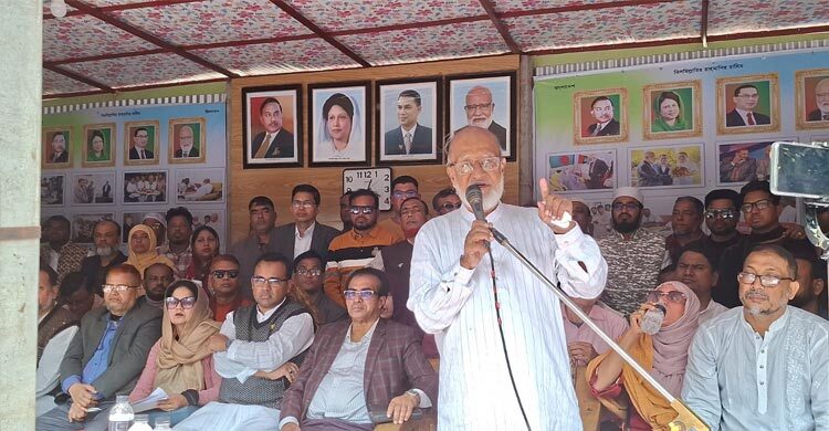 গণতন্ত্র ও অধিকার প্রতিষ্ঠায় ধানের শীষের বিকল্প নেই: ড. মোশাররফ