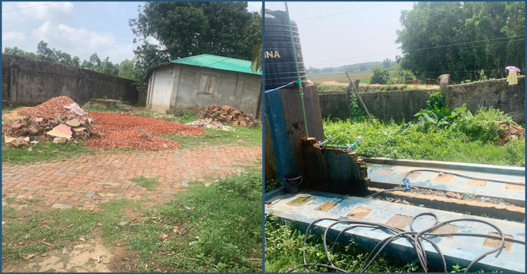 বাবার গড়া মসজিদ ভাঙায় ভাইয়ের বিরুদ্ধে অভিযোগ