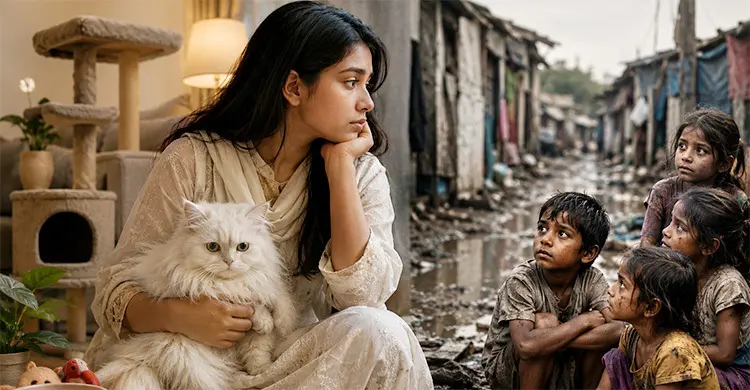 বিড়ালের প্রতি মায়া, কিন্তু মানুষের প্রতি?