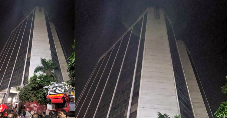 সেনা কল্যাণ ভবনে আগুন