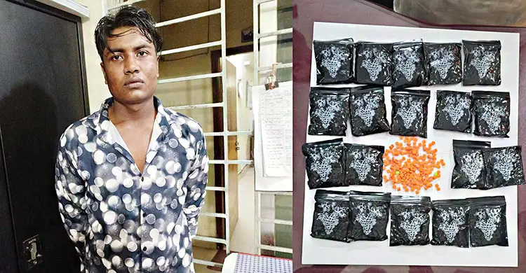 বড়লেখায় ৪ হাজার পিস ইয়াবাসহ যুবক গ্রেফতার