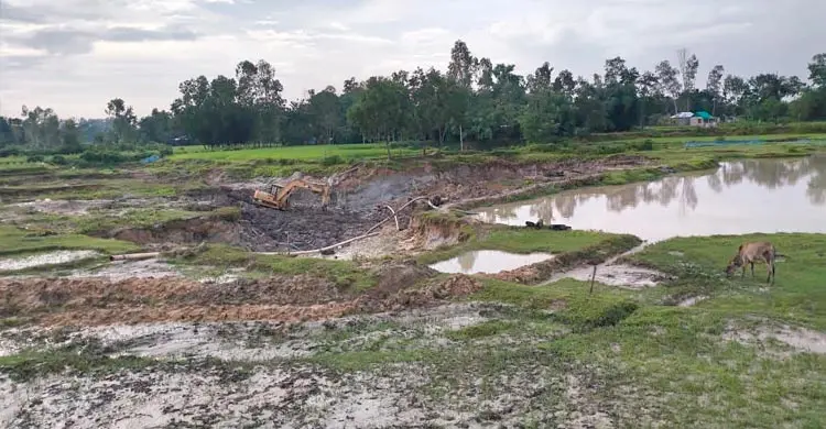 অভিযানেও থামছে না বালু লুট, হুমকির মুখে পরিবেশ