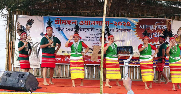 শ্রীমঙ্গলে গারো সম্প্রদায়ের ওয়ানগালা উৎসব অনুষ্ঠিত