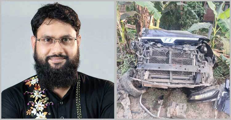MP Atiq narrowly escapes fatal road accident