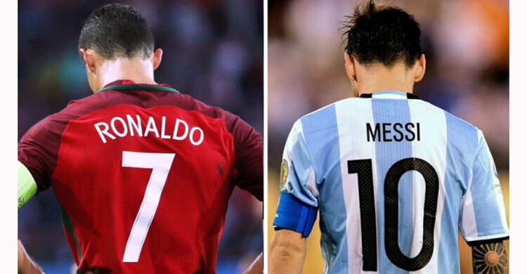 মেসিকে ছাড়িয়ে গেলেন রোনালদো