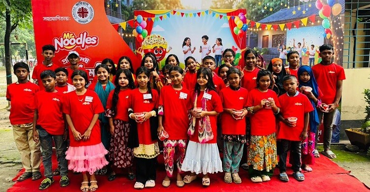সুবিধাবঞ্চিত শিশুদের ‘অ্যামেজিং ডে’ উপহার দিলো মিস্টার নুডলস