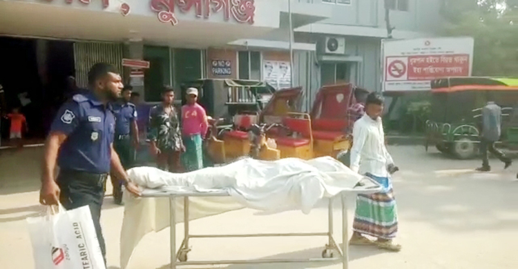 বাবাকে হত্যার পরে ডাকাত হামলার ‘নাটক’ ছেলেদের