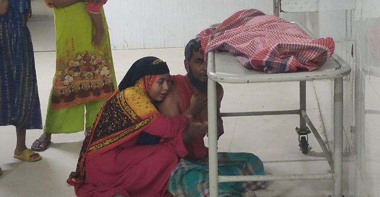 শিশুকে পুকুরে ফেলে হত্যার অভিযোগ