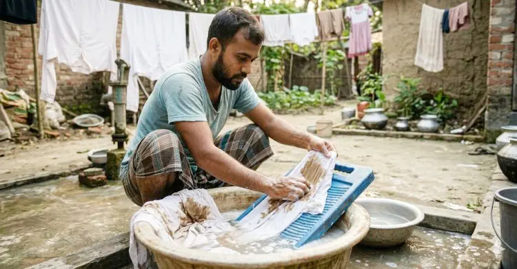 সাদা কাপড়ে কাদার ছিটার দাগ তুলবেন কীভাবে