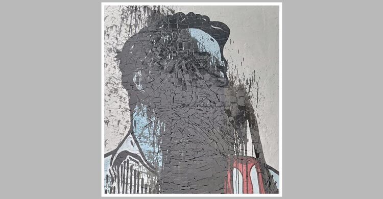 স্মৃতিস্তম্ভে মীর মুগ্ধের ছবিতে কালি দিলো দুর্বৃত্তরা