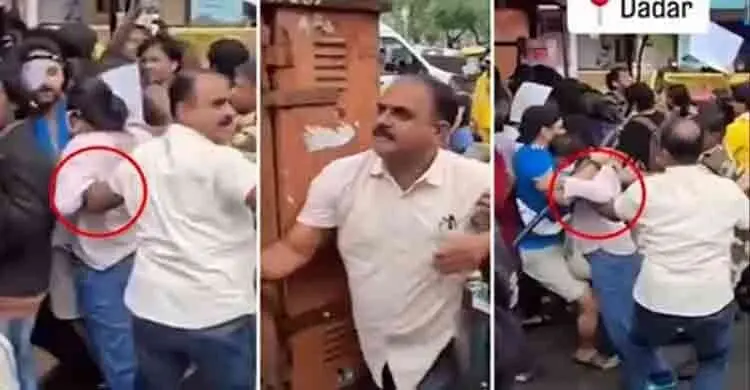 বিক্ষোভকারী তরুণীকে ‘অশালীন স্পর্শ’ পুলিশ কর্মকর্তার, ভিডিও ভাইরাল