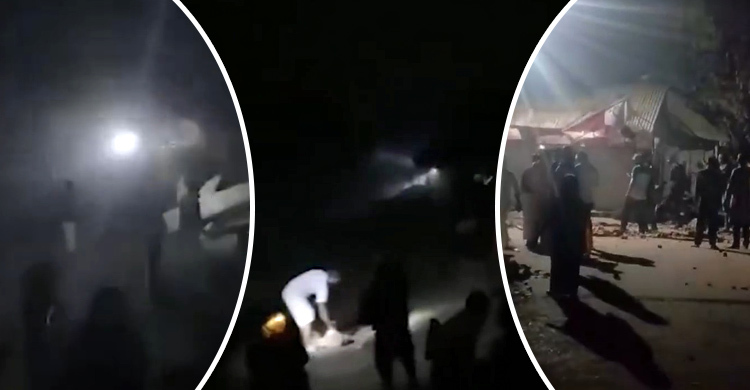 বিদ্যুৎ সংযোগ বন্ধ করে টর্চ জ্বালিয়ে দুই গ্রামবাসীর সংঘর্ষ