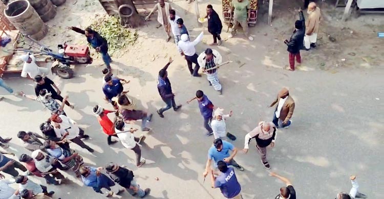 মুন্সিগঞ্জে বিএনপির দুই গ্রুপের দফায় দফায় সংঘর্ষ, আহত ১০