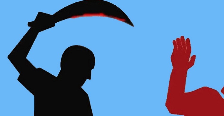 বরিশালে যুবদল নেতাকে কুপিয়ে হত্যা, অভিযুক্তের বাড়িতে জনতার আগুন