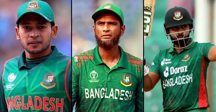 বিসিবির কেন্দ্রীয় চুক্তিতে মুশফিক-মাহমুদউল্লাহ, নেই শামীম!
