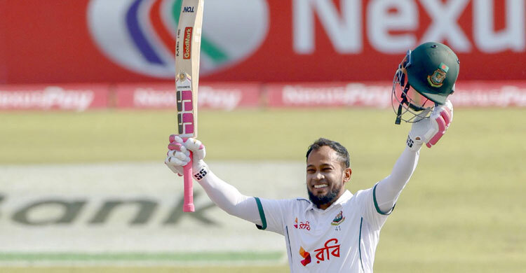 Mushfiqur Rahim hits century in his historic 100th Test