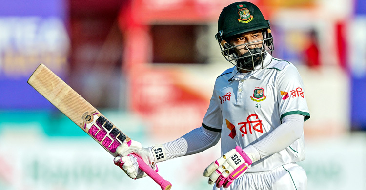 টানা দুই ওভারে দুই ধাক্কা, মুশফিক ১৬৩ লিটন ৯০