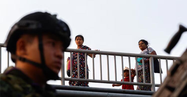 Exodus to Thailand continues after fall of key Myanmar border town