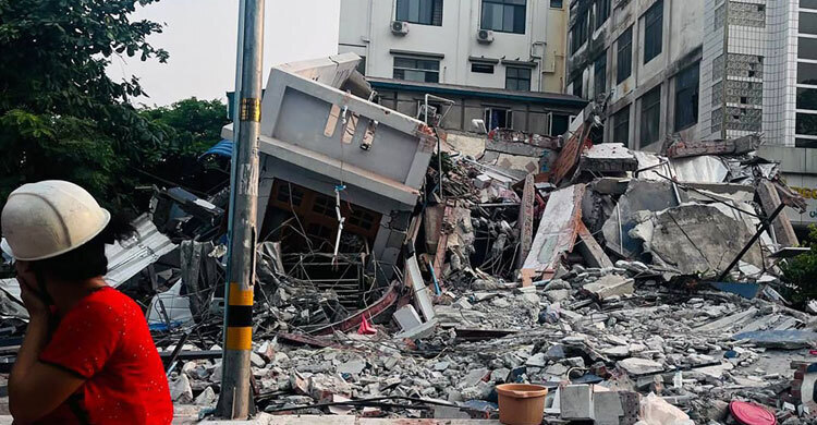 Myanmar quake death toll rises to 2,056