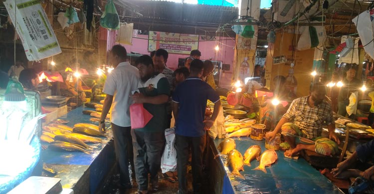 ময়মনসিংহে কমেছে সবজির দাম, চড়া মাছের বাজার