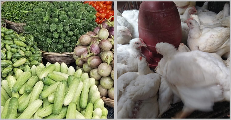 ময়মনসিংহে কমেছে সবজি-মুরগির দাম, ক্রেতাদের স্বস্তি