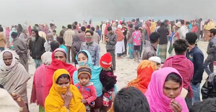 ফসলের ক্ষেত থেকে শিশুর বস্তাবন্দি মরদেহ উদ্ধার