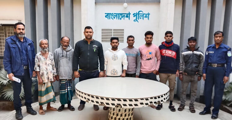 ময়মনসিংহে নিষিদ্ধ সংগঠন ছাত্রলীগের নেতাসহ গ্রেফতার ৮