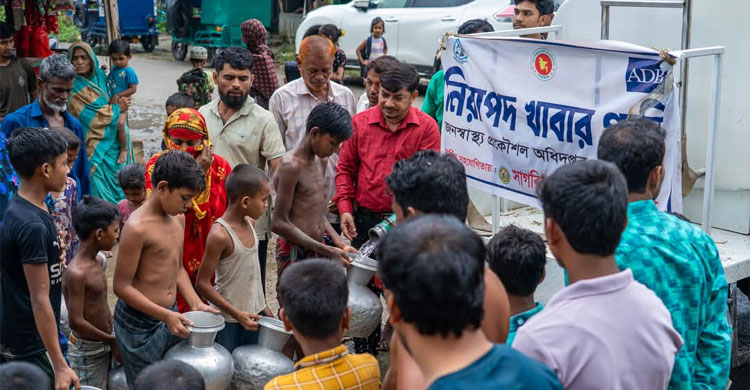 সুবর্ণচরে এক কলস পানির জন্য হাহাকার