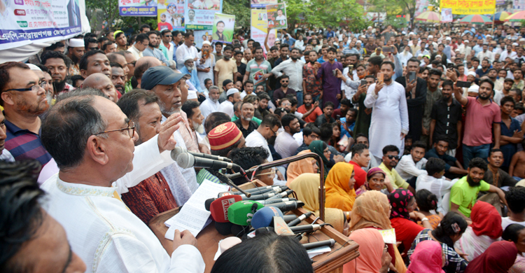 আপসে গেলে যান, জোর করলে পালাতে পারবেন না: মির্জা আব্বাস