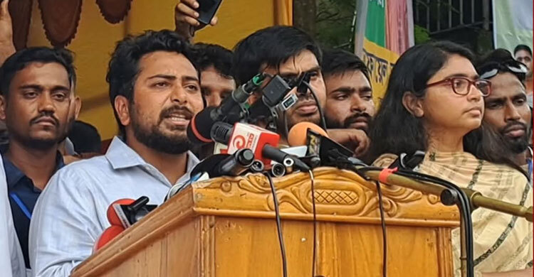 একটি ন্যায়ভিত্তিক-কল্যাণমুখী রাষ্ট্র তৈরি করতে চাই: নাহিদ ইসলাম