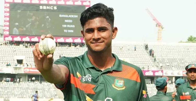 আইসিসির মাসসেরা ক্রিকেটারের দৌড়ে নাহিদ রানা
