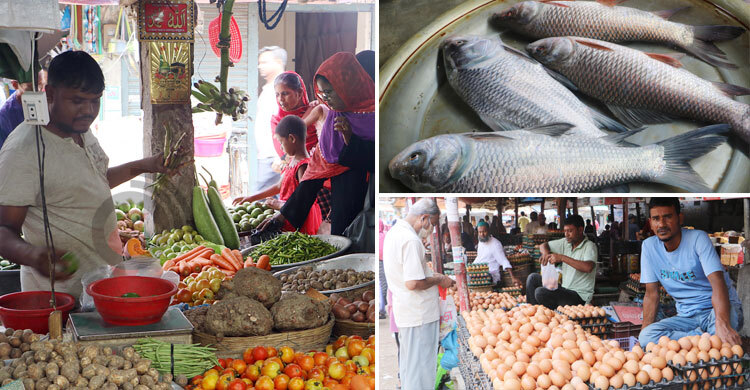 বেড়েছে পেঁয়াজ-মাছ-ডিমের দাম, বিপাকে ক্রেতারা