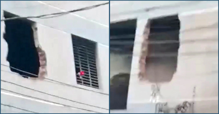 পরিত্যক্ত আ’লীগ কার্যালয়ে হঠাৎ বেজে উঠলো ৭ মার্চের ভাষণ