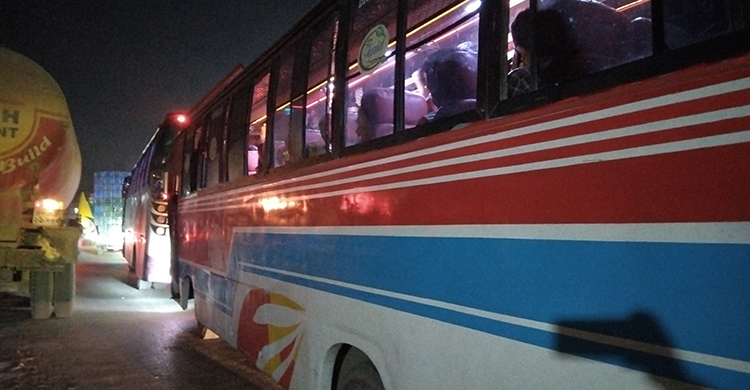 ঢাকা-সিলেট মহাসড়কে ৭ কিলোমিটার যানজট