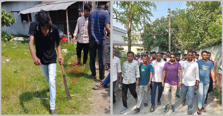 আ’লীগের অস্ত্রের মহড়ায় বিএনপির পরিচিতি সভা পণ্ড