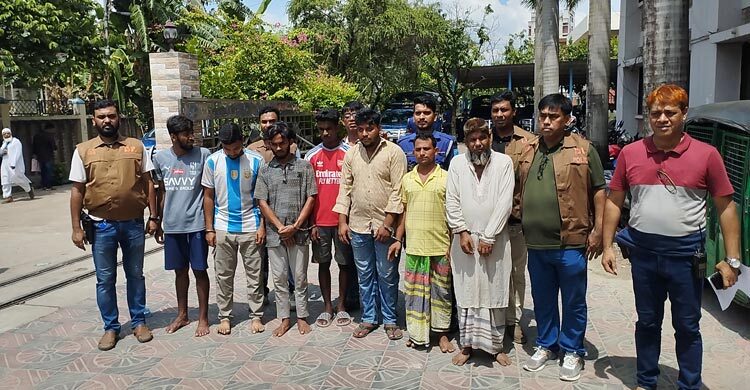 নারায়ণগঞ্জে নাশকতার ৯ মামলায় আসামি ৫৪৪৩