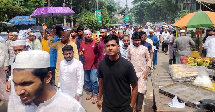 নড়াইল থেকে সমাবেশে এসেছেন জামায়াতের ২০ হাজার নেতাকর্মী