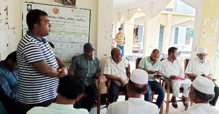 নড়াইলের দুই গ্রামের দ্বন্দ্ব মেটালো পুলিশ