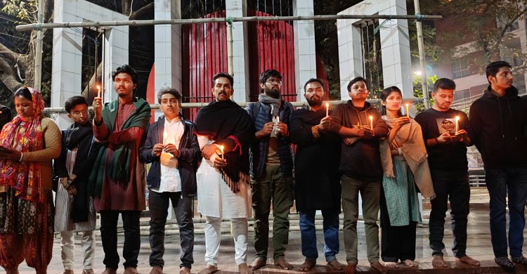 ওসমান হাদির মৃত্যুর ঘটনায় সারা দেশে বিক্ষোভ মিছিল