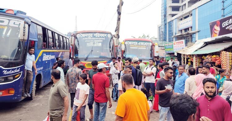 ঈদযাত্রায় ১৩০০ টাকার ভাড়া ১৮০০