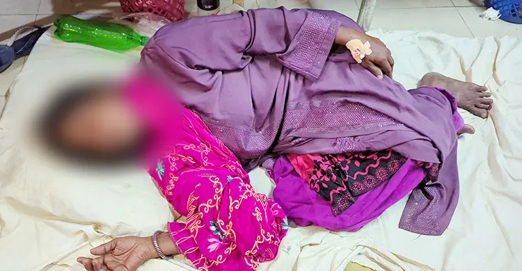 বিএনপি নেতার হামলায় হাসপাতালে কাতরাচ্ছেন নারী
