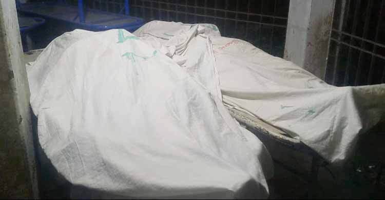 কাভার্ডভ্যানের ধাক্কায় মোটরসাইকেল আরোহী দুলাভাই-শ্যালিকার মৃত্যু