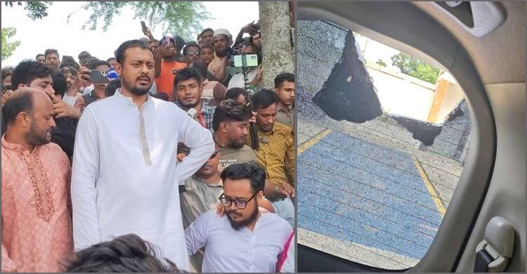 এবার বেনাপোলে নাসীরুদ্দীন পাটওয়ারীর গাড়িবহরে ডিম নিক্ষেপ-হামলা