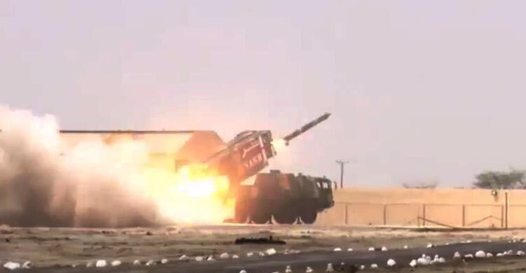 Pakistan test-fires ballistic missile Nasr