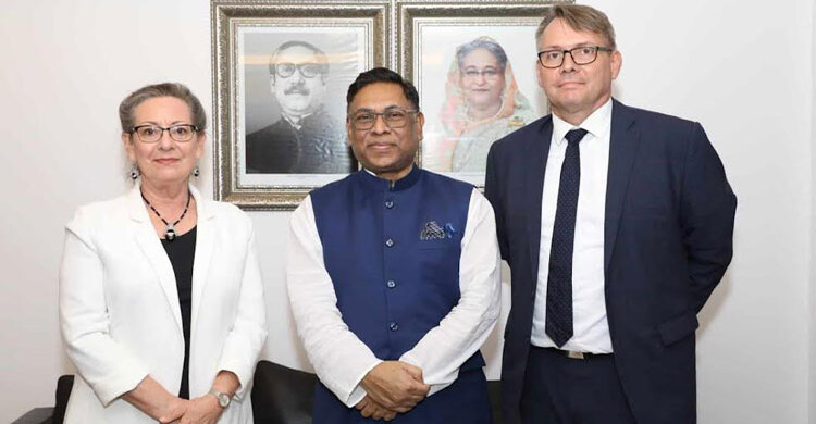 ব্লু ইকোনমিতে সহযোগিতা করতে চায় ডেনিশ কোম্পানি